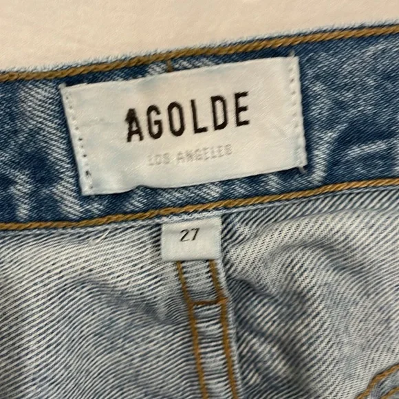 Agolde Light Blue Women's Jeans - Picture 2 of 5